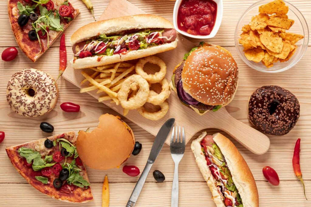 Takeaways website example
